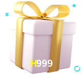 Receba seus bônus de boas-vindas no H999